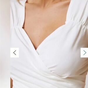 Anthropologie Maeve Cream Top